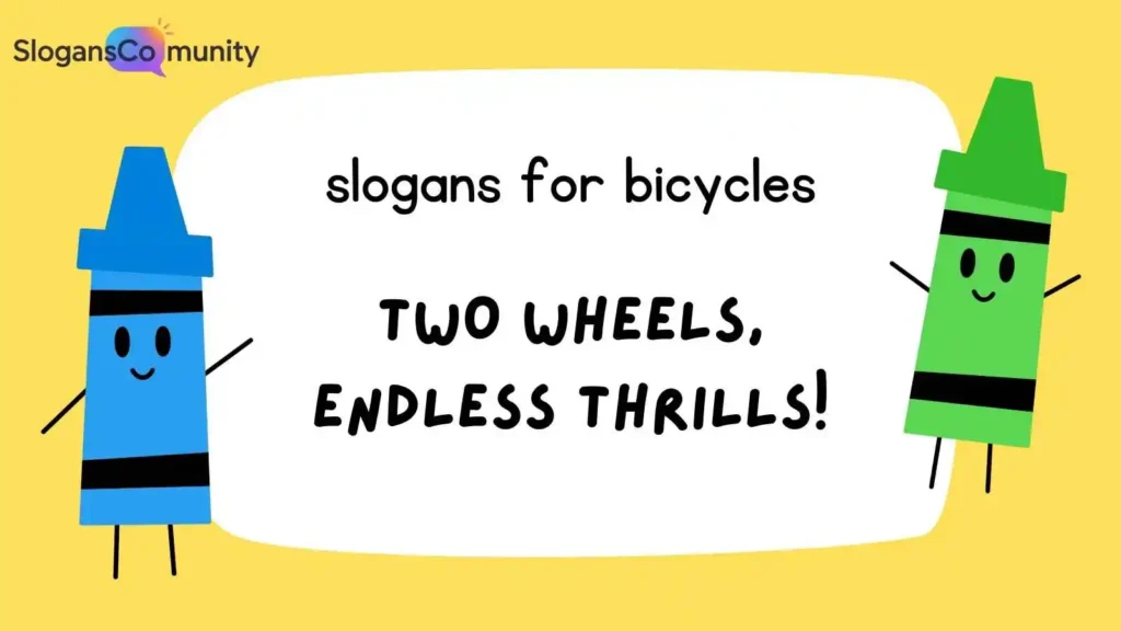 Catchy Bicycle Slogans for 2025