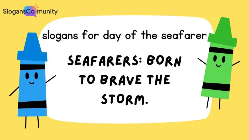 Empowering Slogans for Seafarer Resilience