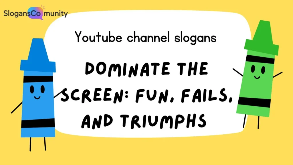 Gaming YouTube Slogans