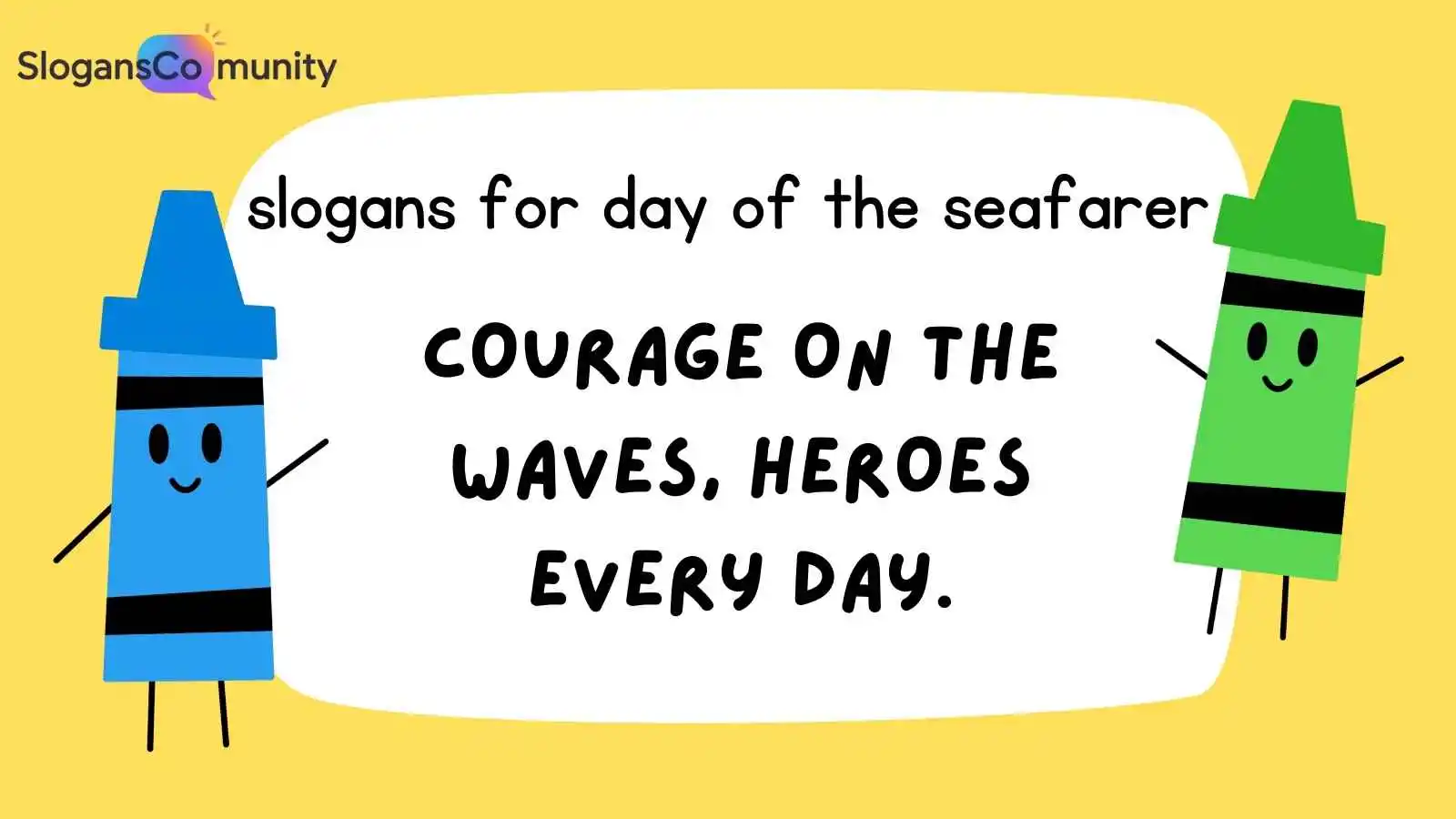 slogans for day of the seafarer