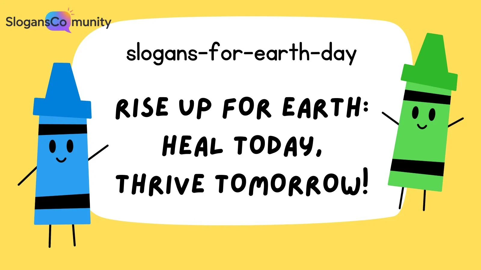 Slogans For Earth Day