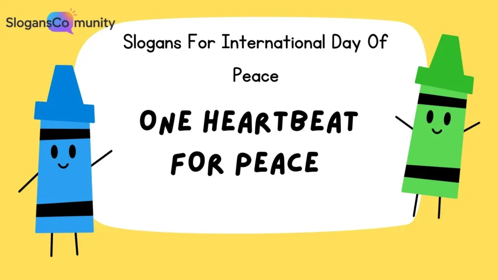 Slogans for Global Unity