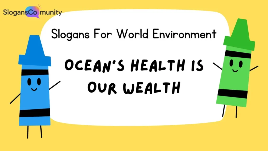 Slogans for Ocean Conservation
