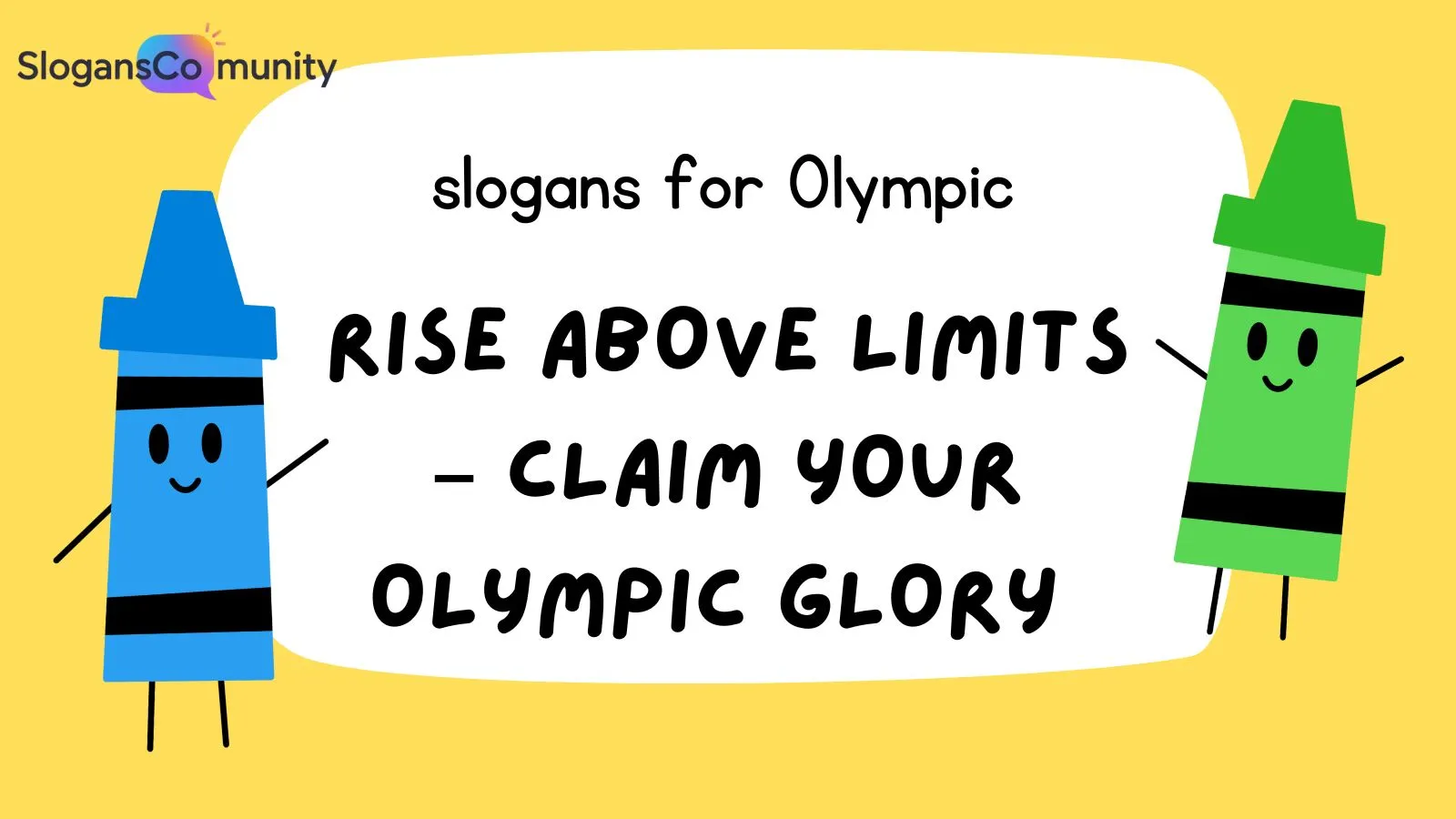 Slogans For Olympic
