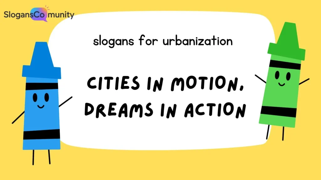 Slogans for Urban Mobility and Transportation