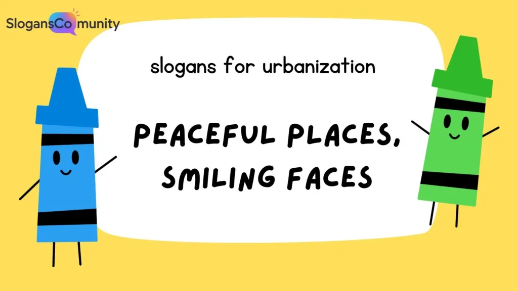Slogans for Urban Safety and Security