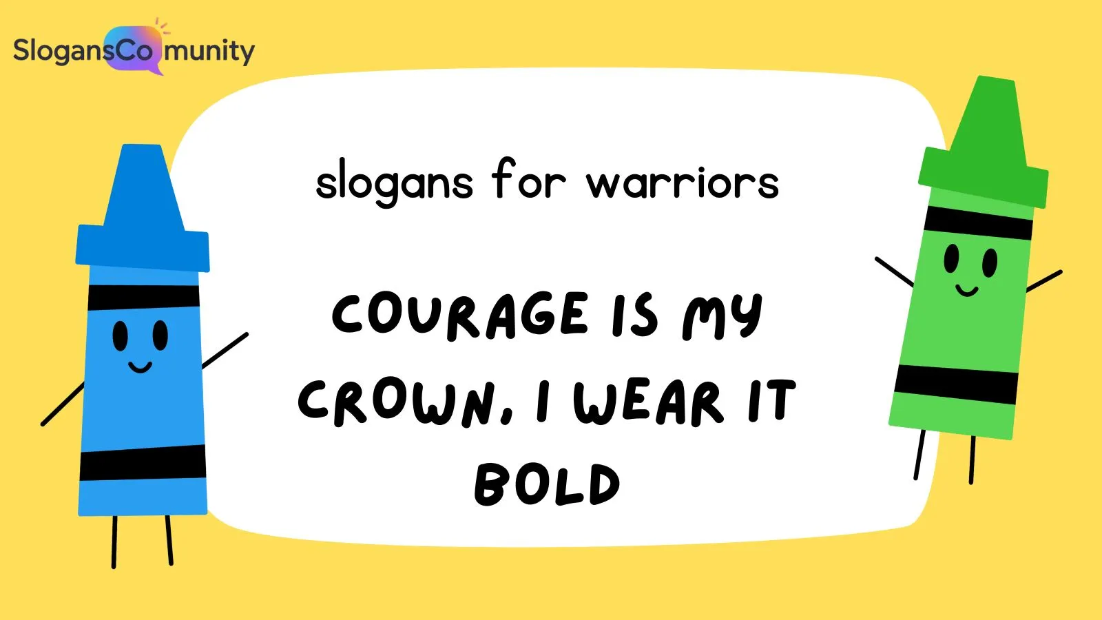 slogans for warriors