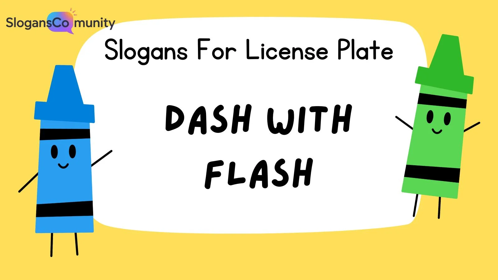 Slogans For License Plate