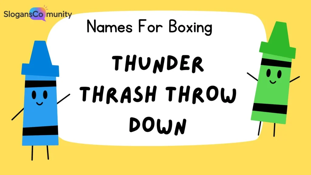 Boxing Event Names