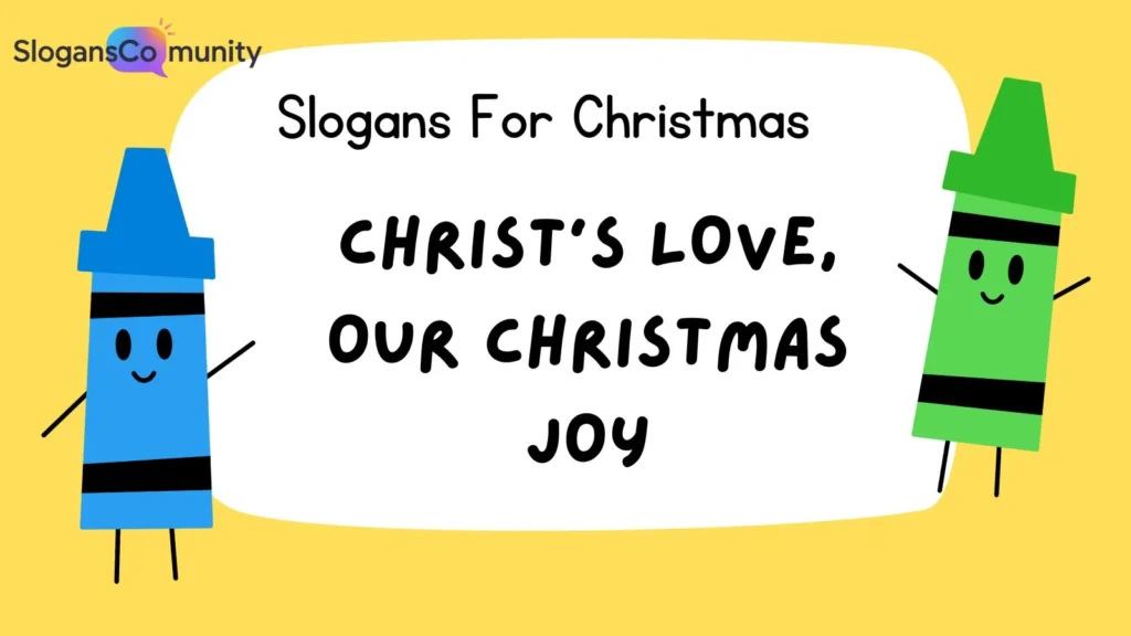 Christ’s Love, Our Christmas Joy