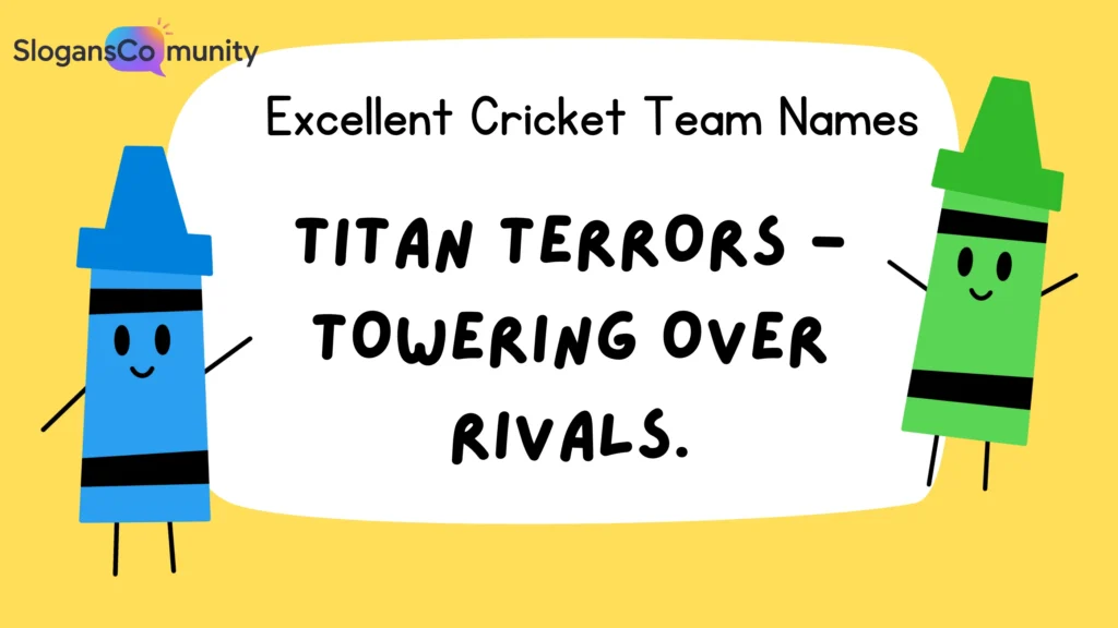 Fierce Cricket Team Names