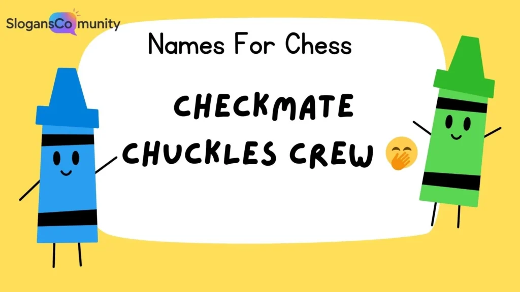 Funny Chess Team Names
