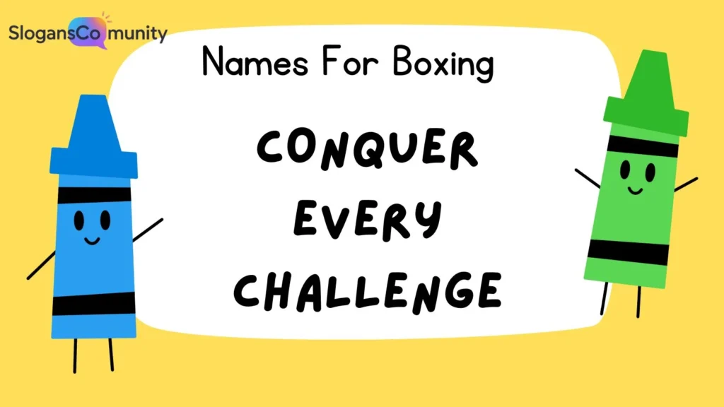 Inspirational Taglines for Boxing Brands