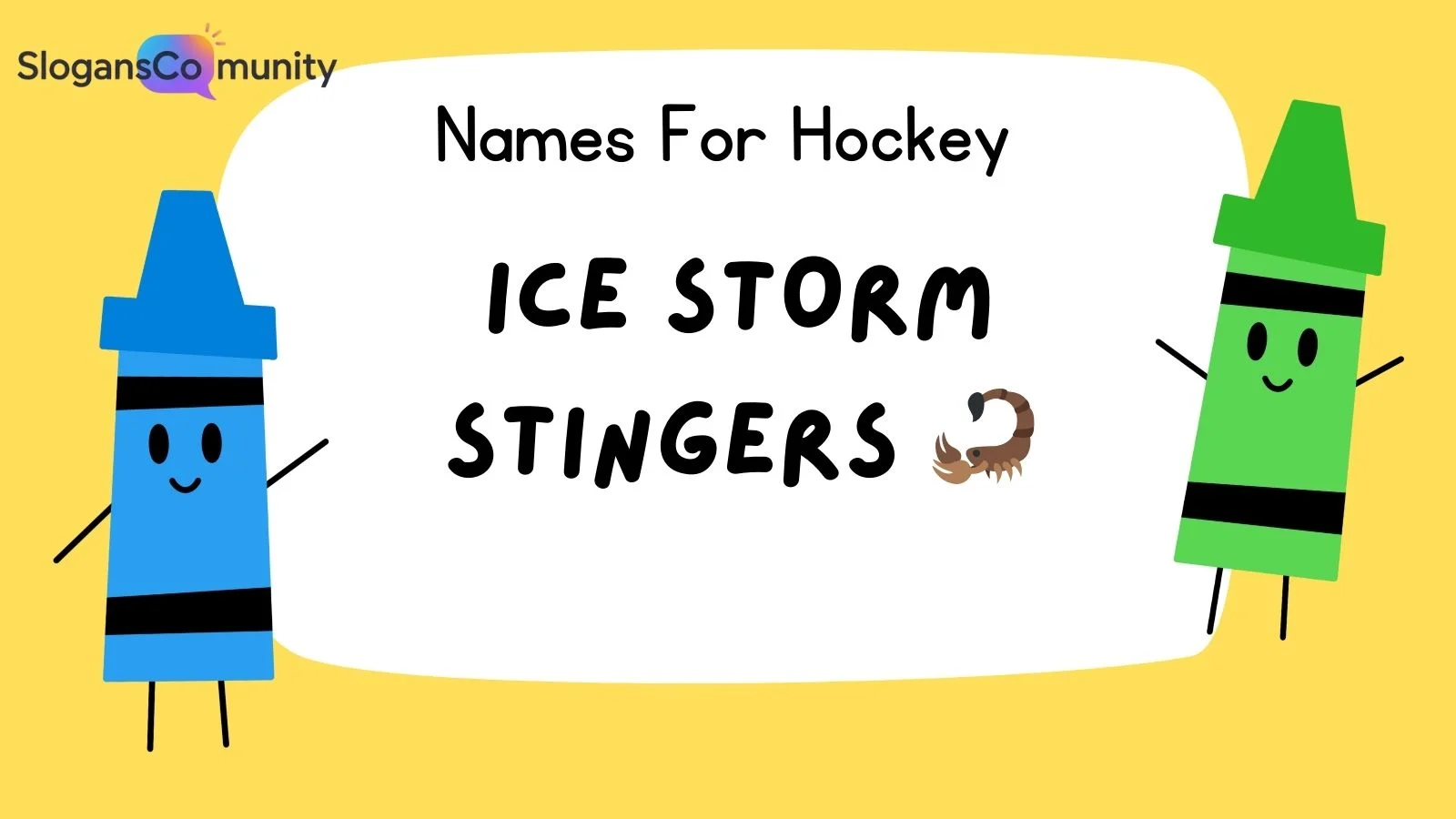 Names For Hockey