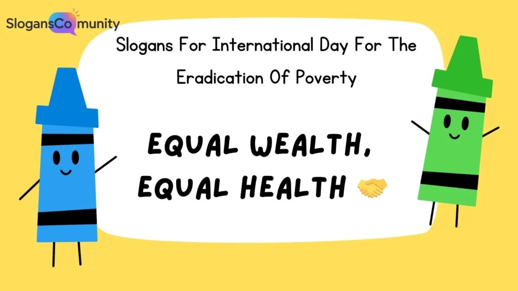 Slogans for Economic Equality