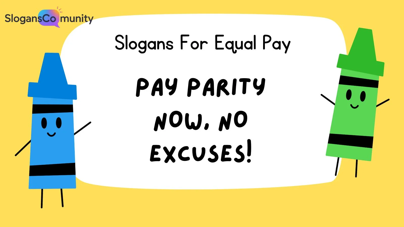 Slogans For Equal Pay