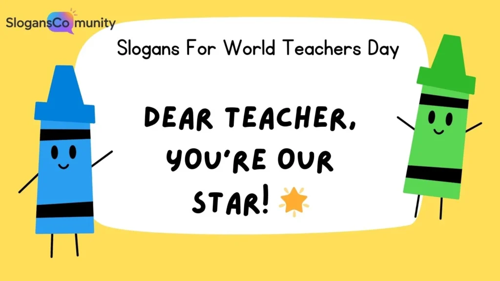 Slogans for Teachers’ Day Cards