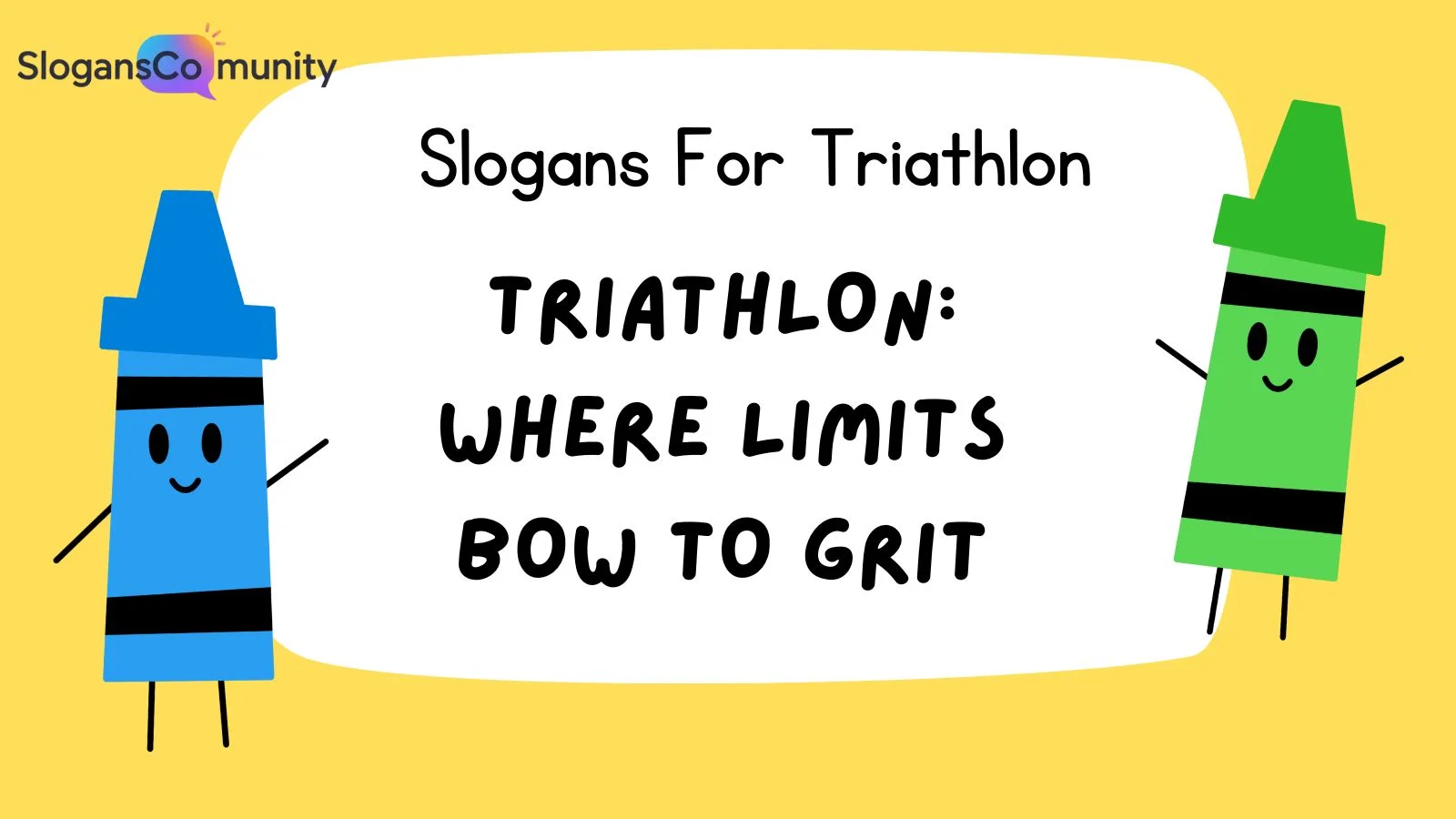 Slogans For Triathlon