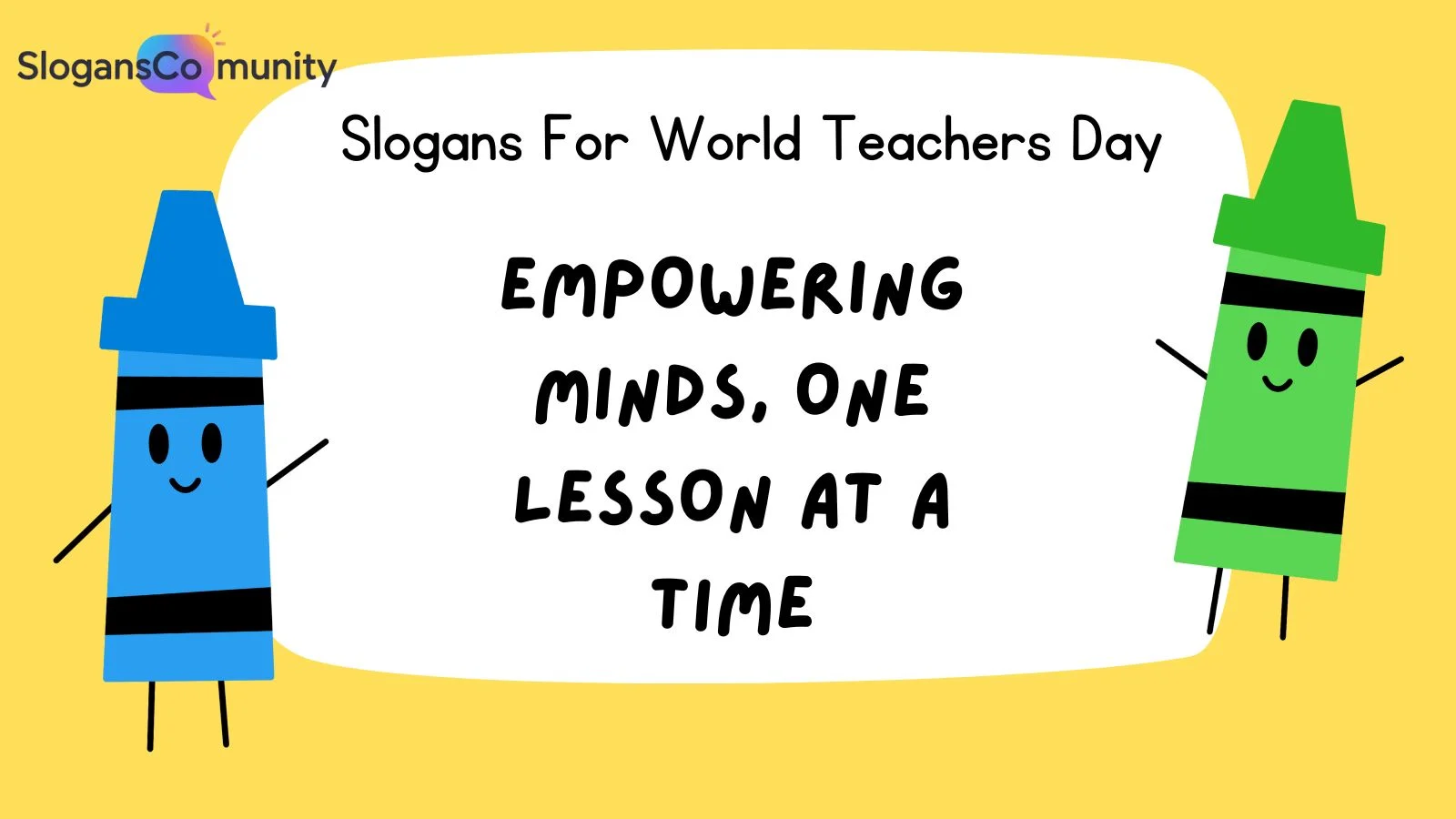 Slogans For World Teachers Day