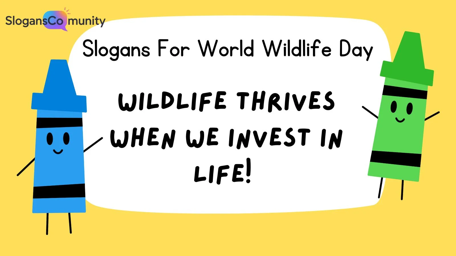Slogans For World Wildlife Day
