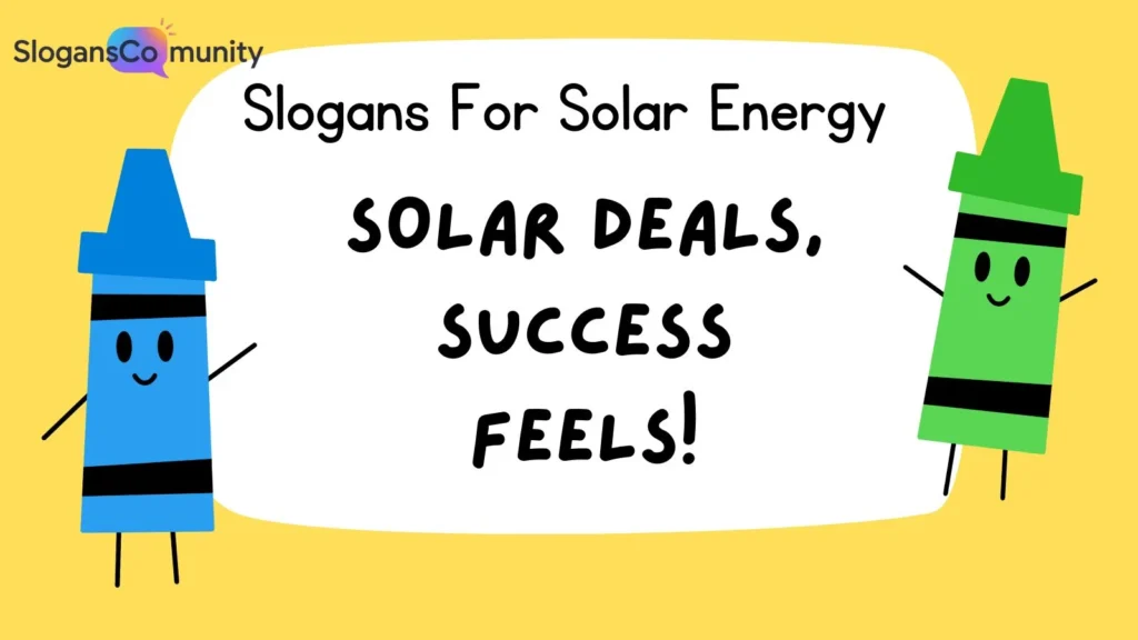 Solar Business Slogans