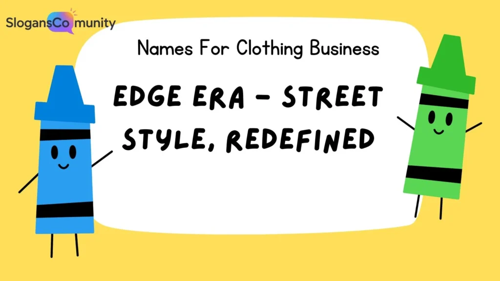 Street wear Clothing Brand Names