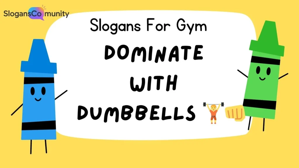 Strength-Focused Gym Slogans