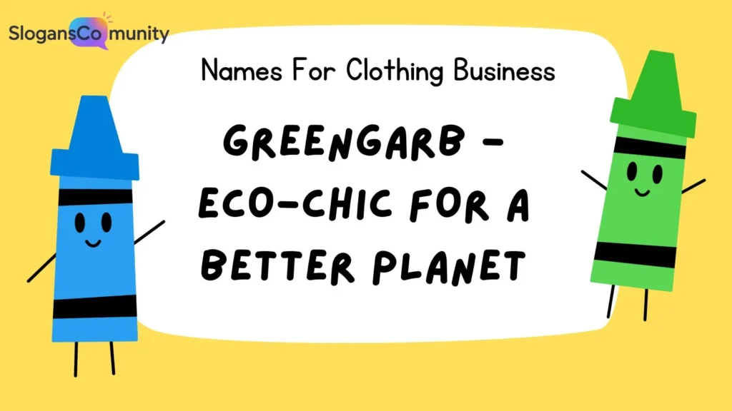 Sustainable Fashion Brand Names