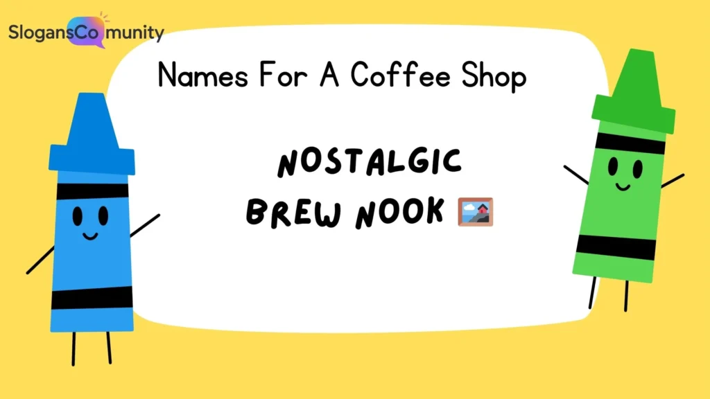 Vintage Coffee Shop Names