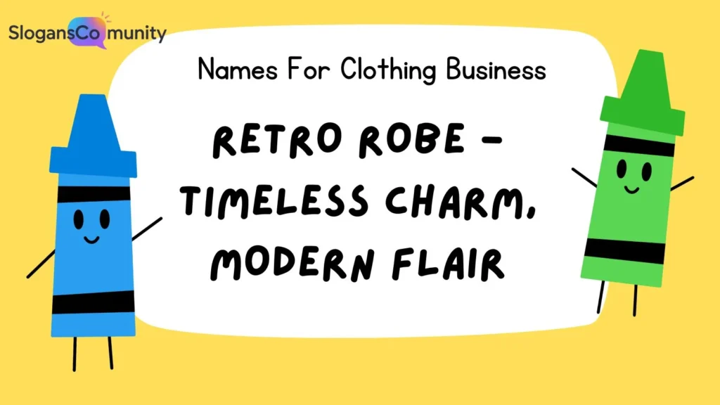 Vintage-Inspired Clothing Brand Names